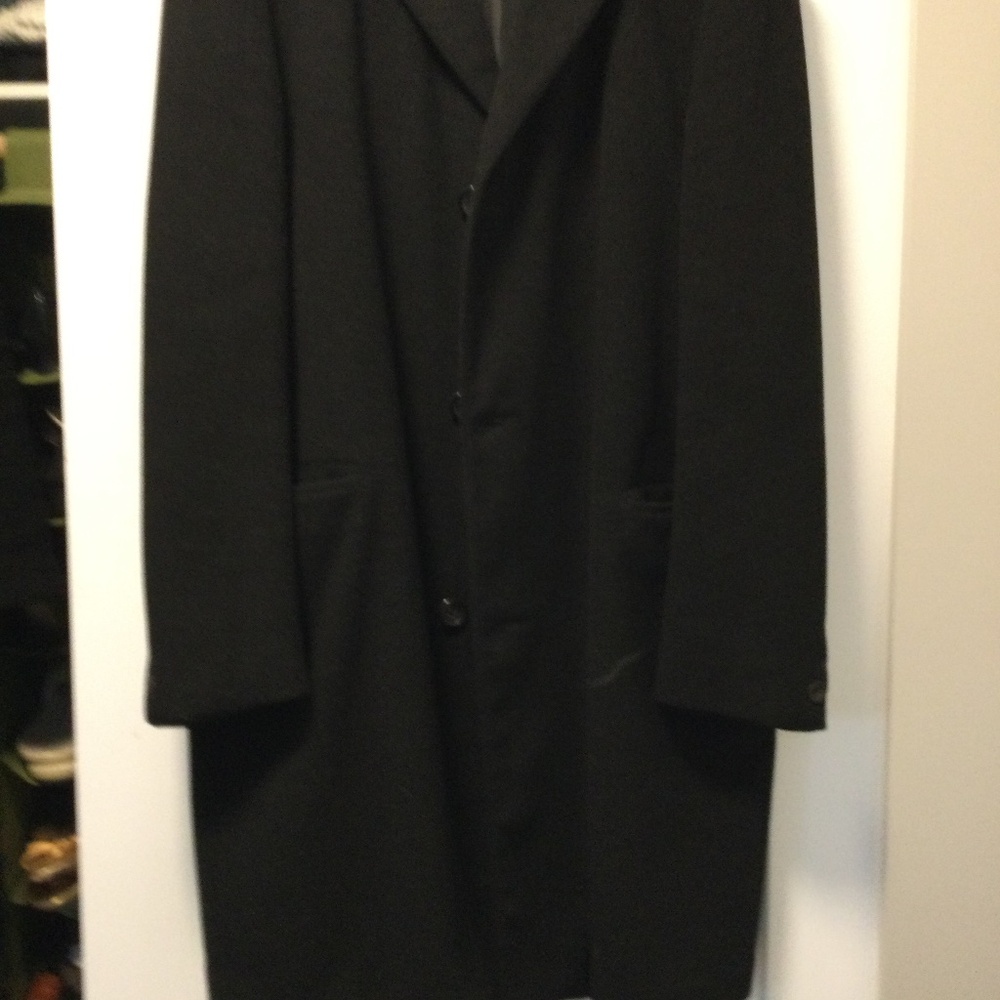Finest Quality From Scotland BLACK  Crombie Coat